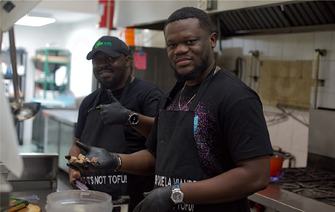 Jean-Marc et Yannick en cuisine