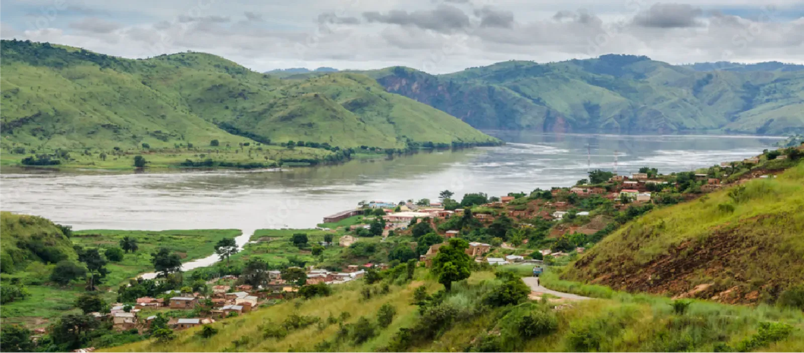 Paysage d’Afrique centrale