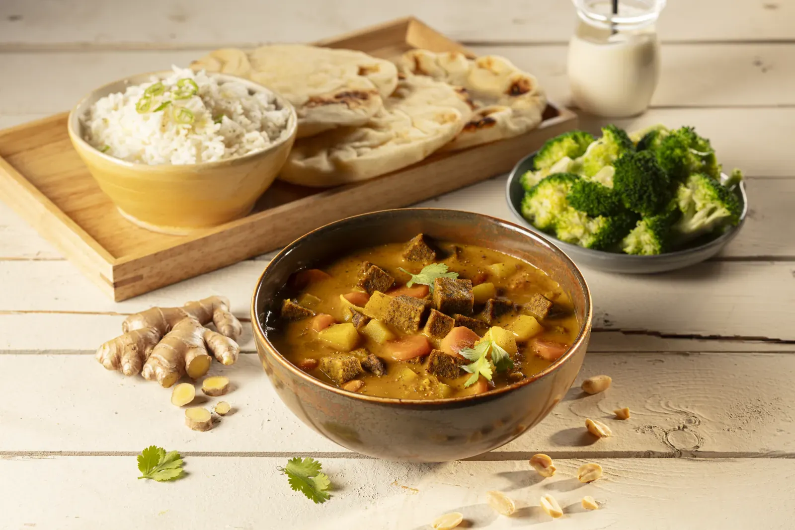 Mijoté de curry et coco à la Chika
